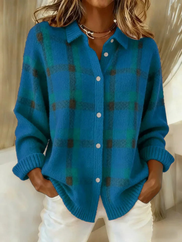 EVELYN - CLASSIC CHECK SWEATER