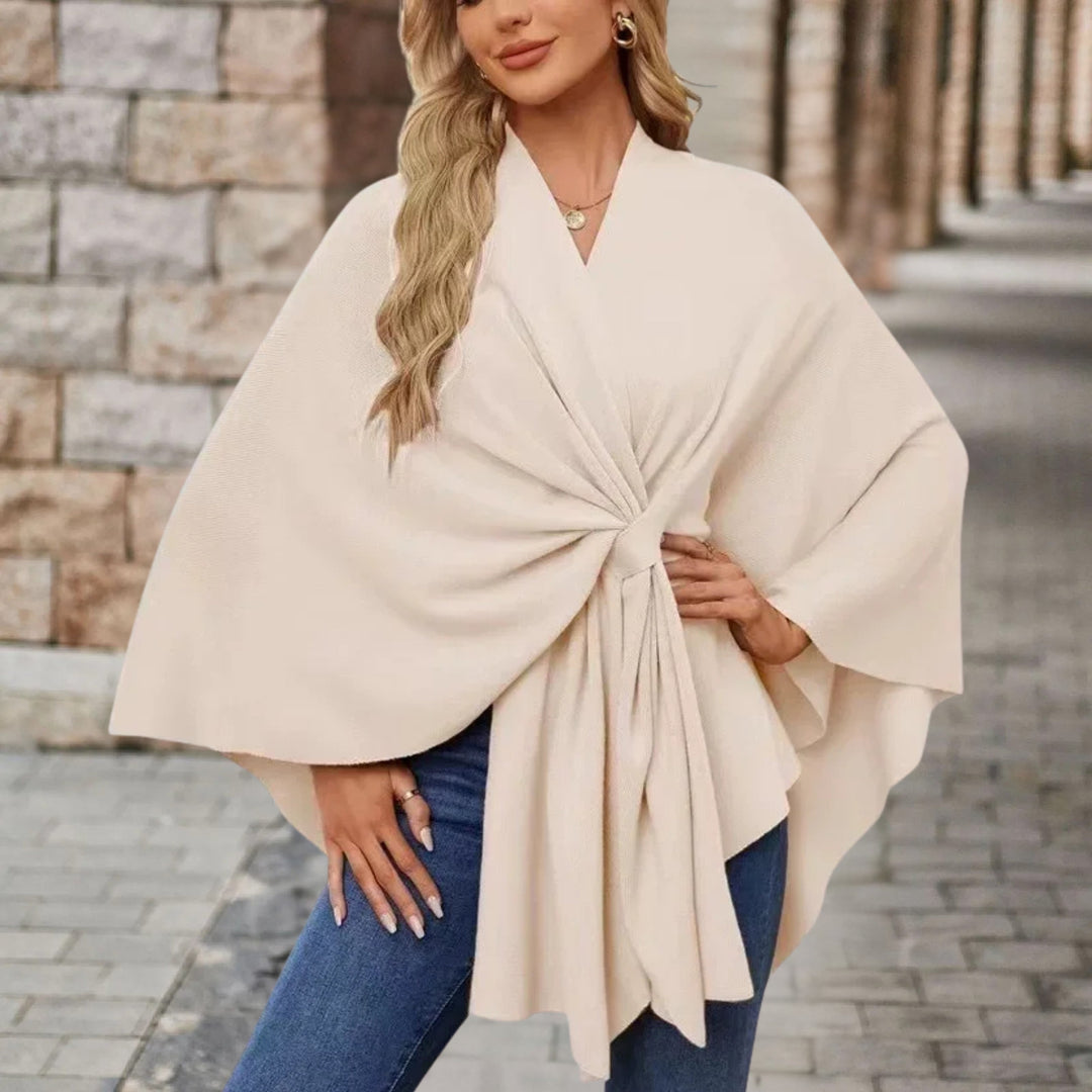 SHAYI - PONCHO SWEATER