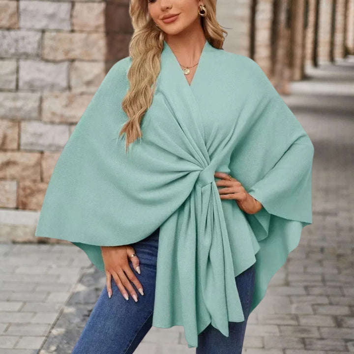 SHAYI - PONCHO SWEATER