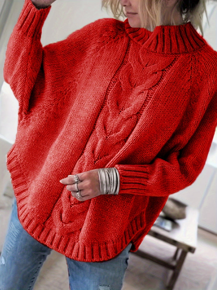SHEERAH - KNITTED LOOSE SWEATER