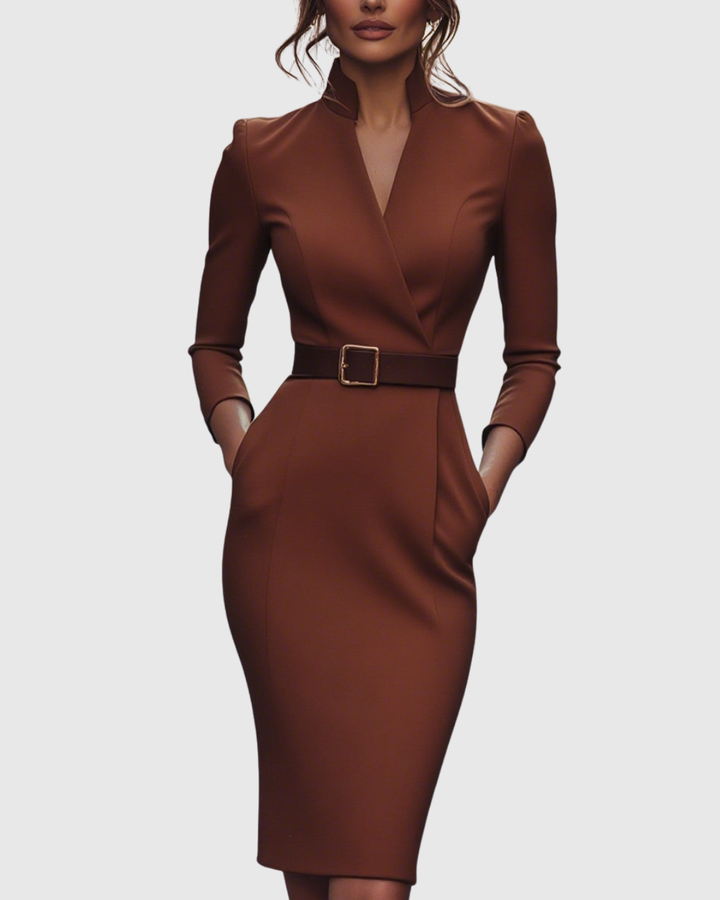 MELARCA - ELEGANT MIDI DRESS