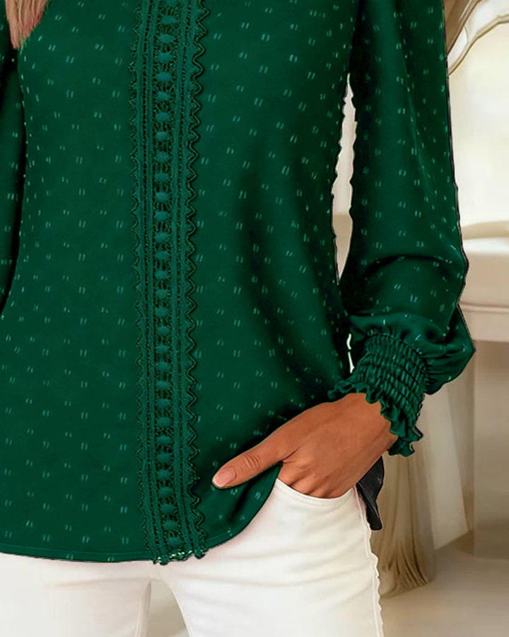 KELLY - PUFF-SLEEVE  BLOUSE