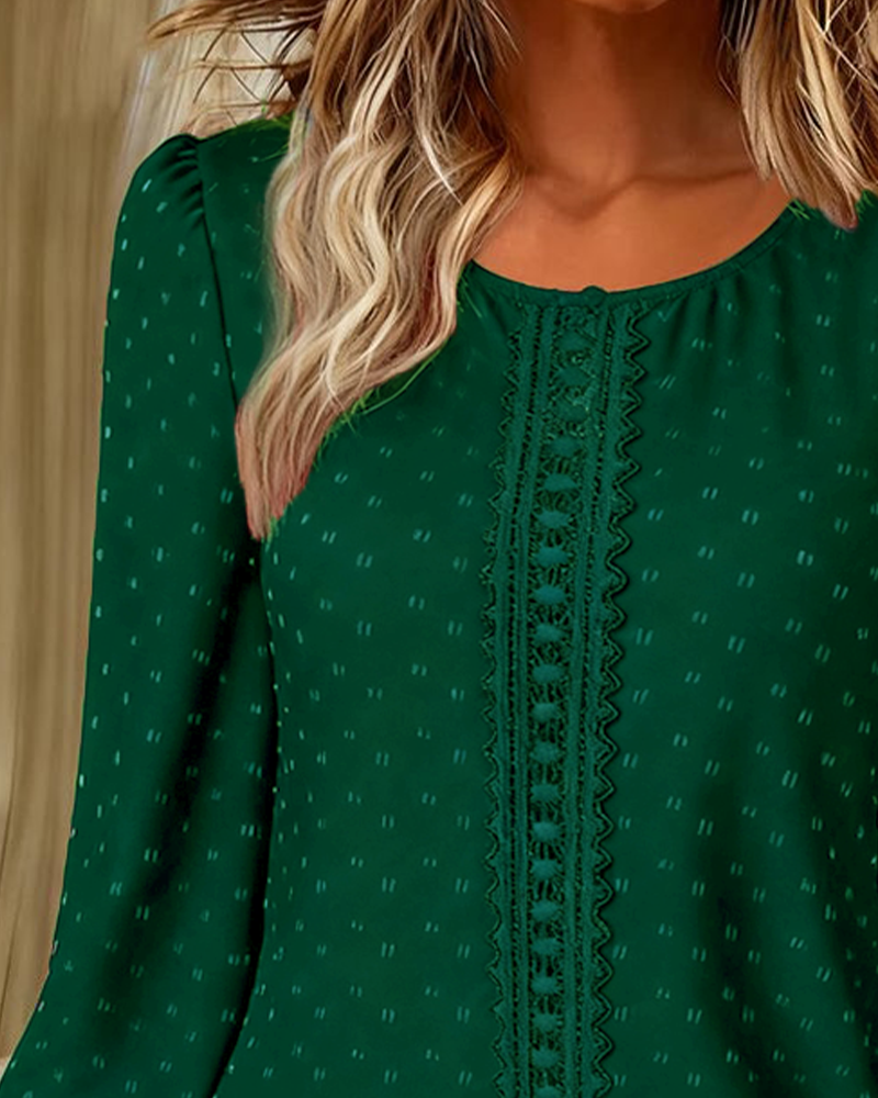 KELLY - PUFF-SLEEVE  BLOUSE