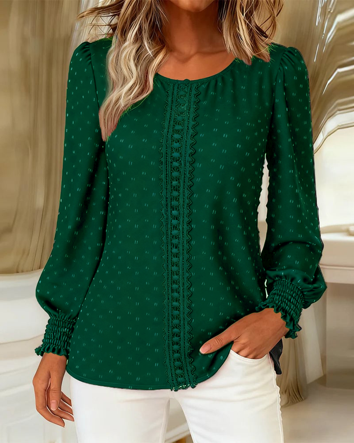 KELLY - PUFF-SLEEVE  BLOUSE