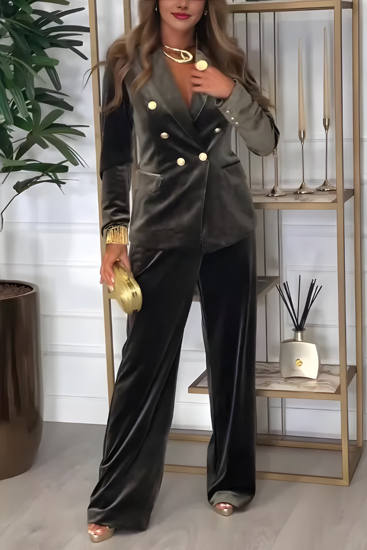 PRECY - VELVET OUTFIT SUIT