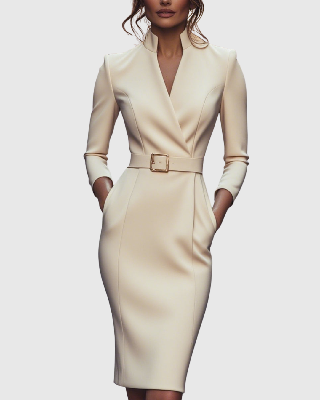MELARCA - ELEGANT MIDI DRESS