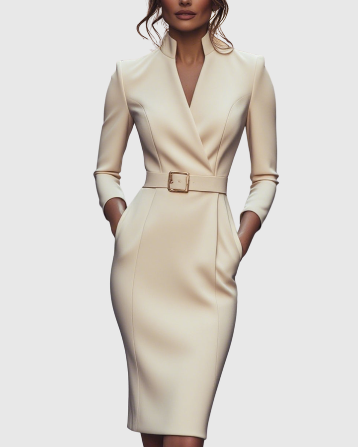 MELARCA - ELEGANT MIDI DRESS