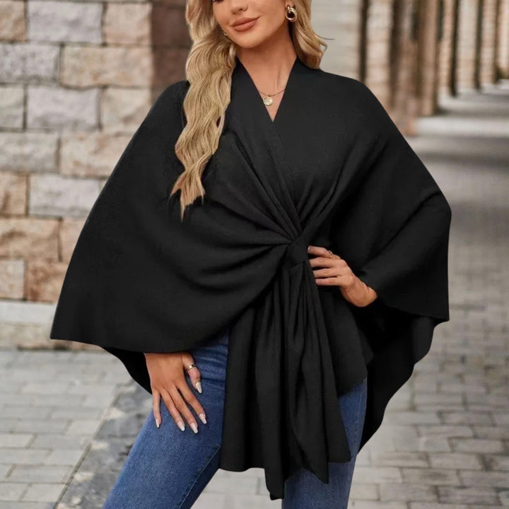 SHAYI - PONCHO SWEATER