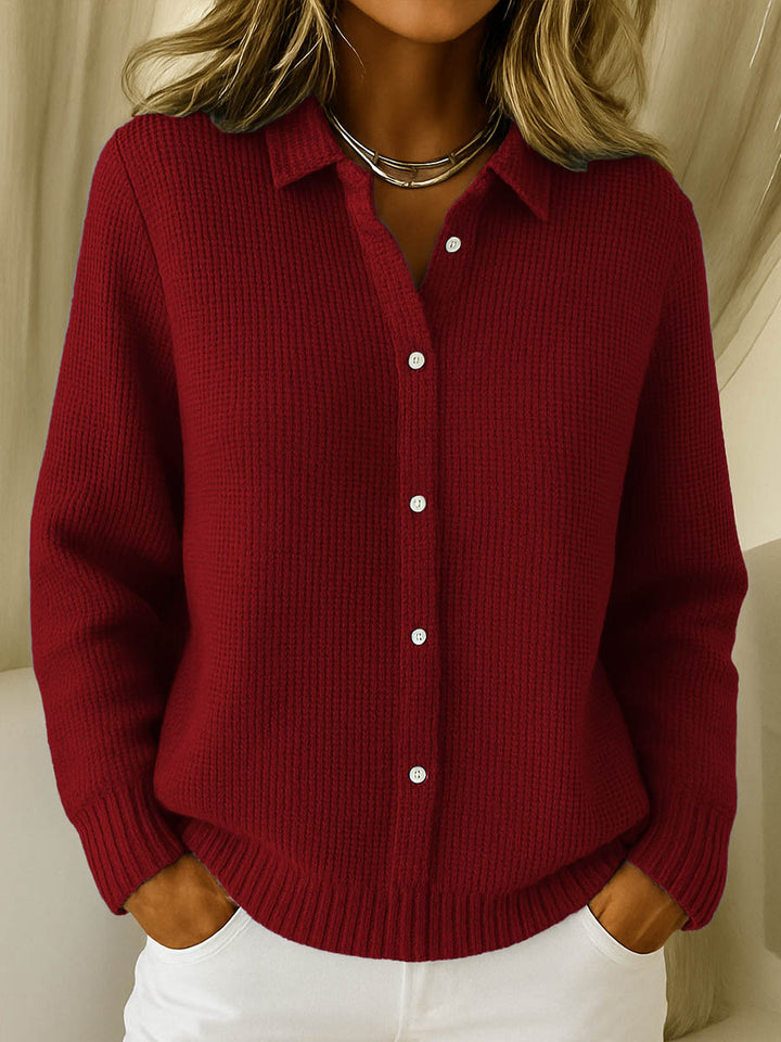LENNIE-  CLASSIC KNIT CARDIGAN