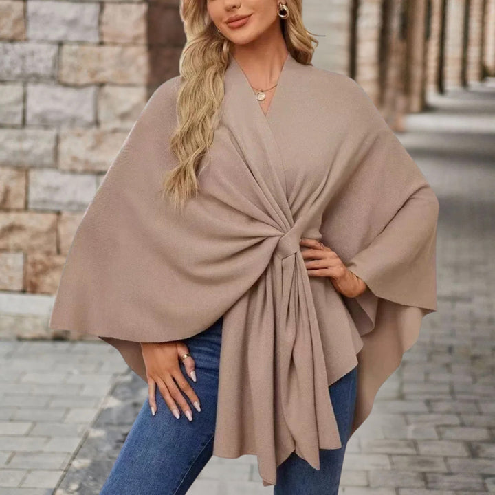 SHAYI - PONCHO SWEATER