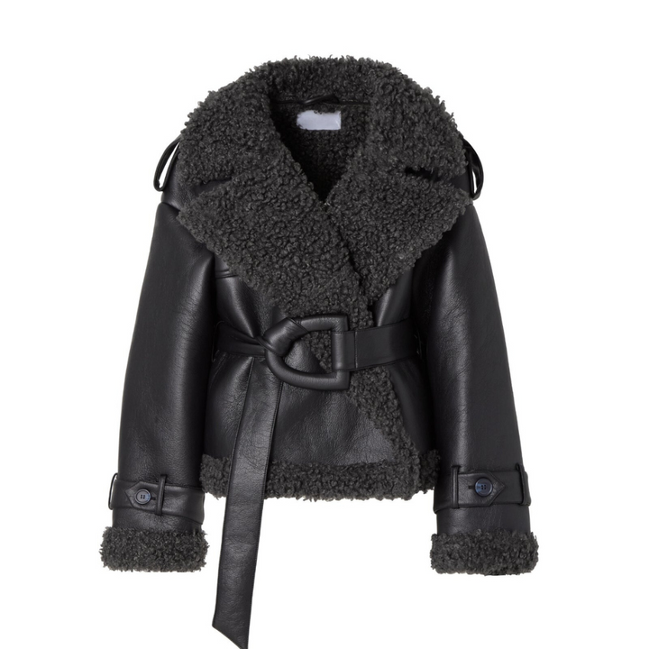 AVEEN - LUXE SHEARLING COAT