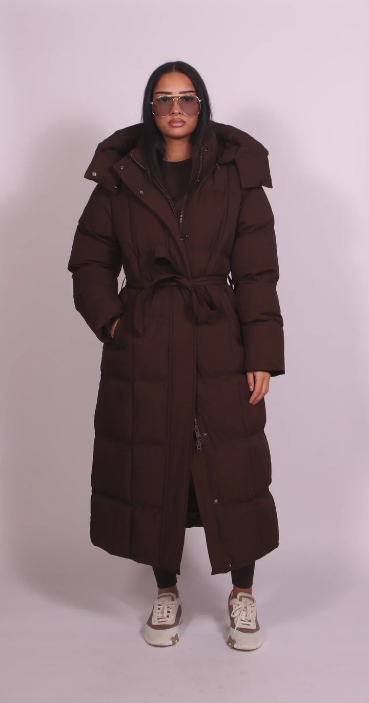 NOLA - BELTED PUFFER COAT