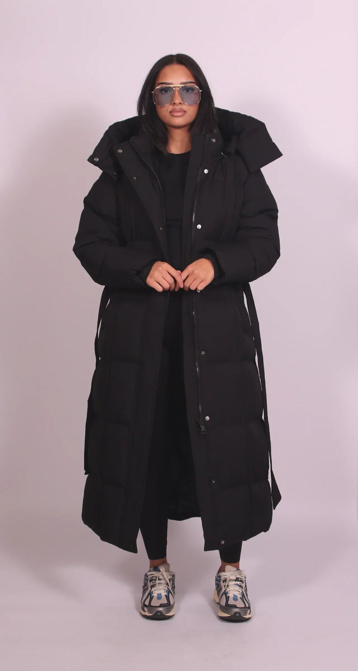 NOLA - BELTED PUFFER COAT