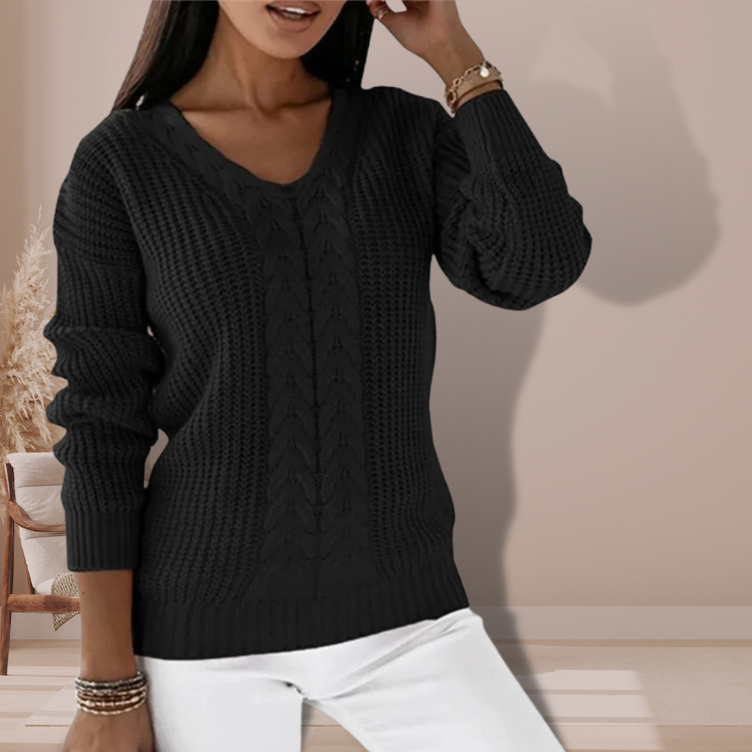 CATHY - CLASSIC KNITTED SWEATER