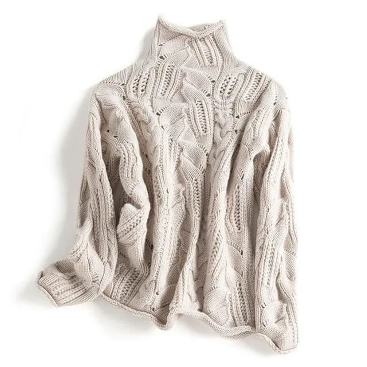 ASHLEY- CASHMERE KNITTED SWEATER
