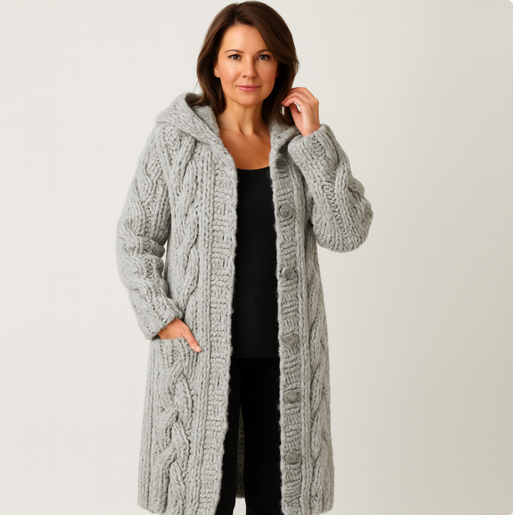 KAREN - CHUNKY KNIT COAT