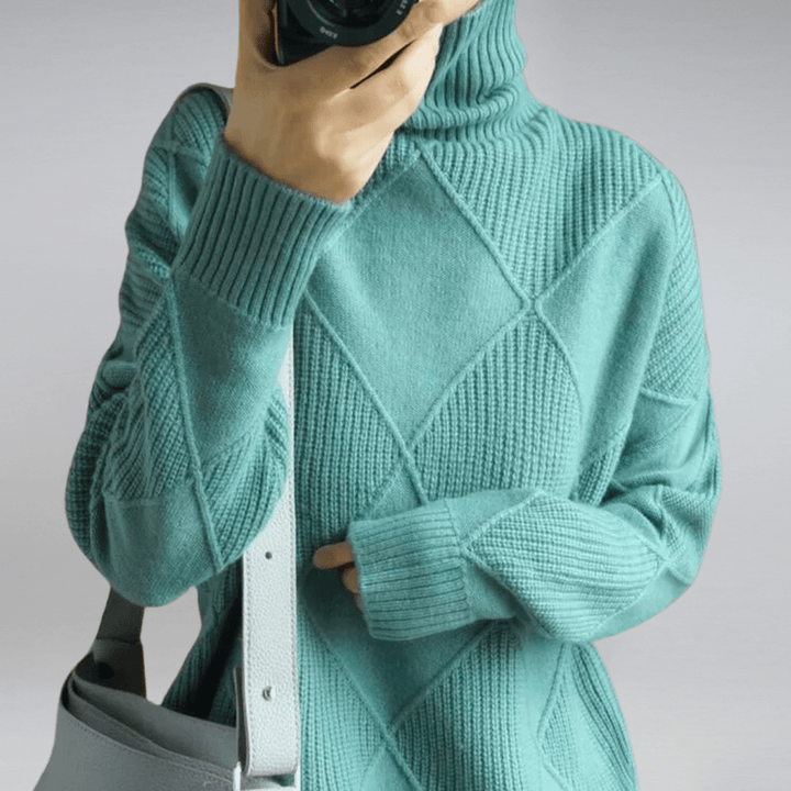 ERELLA- SOFT TURTLE NECK SWEATER