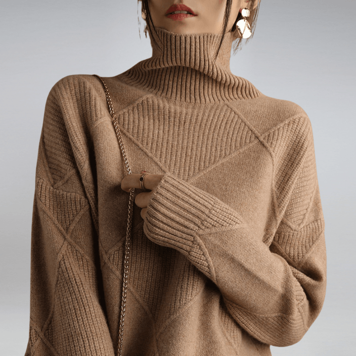 ERELLA- SOFT TURTLE NECK SWEATER