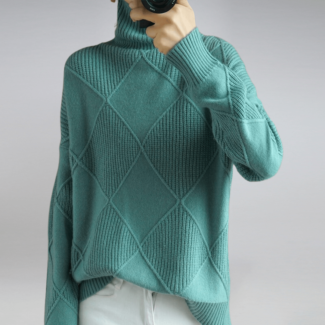 ERELLA- SOFT TURTLE NECK SWEATER
