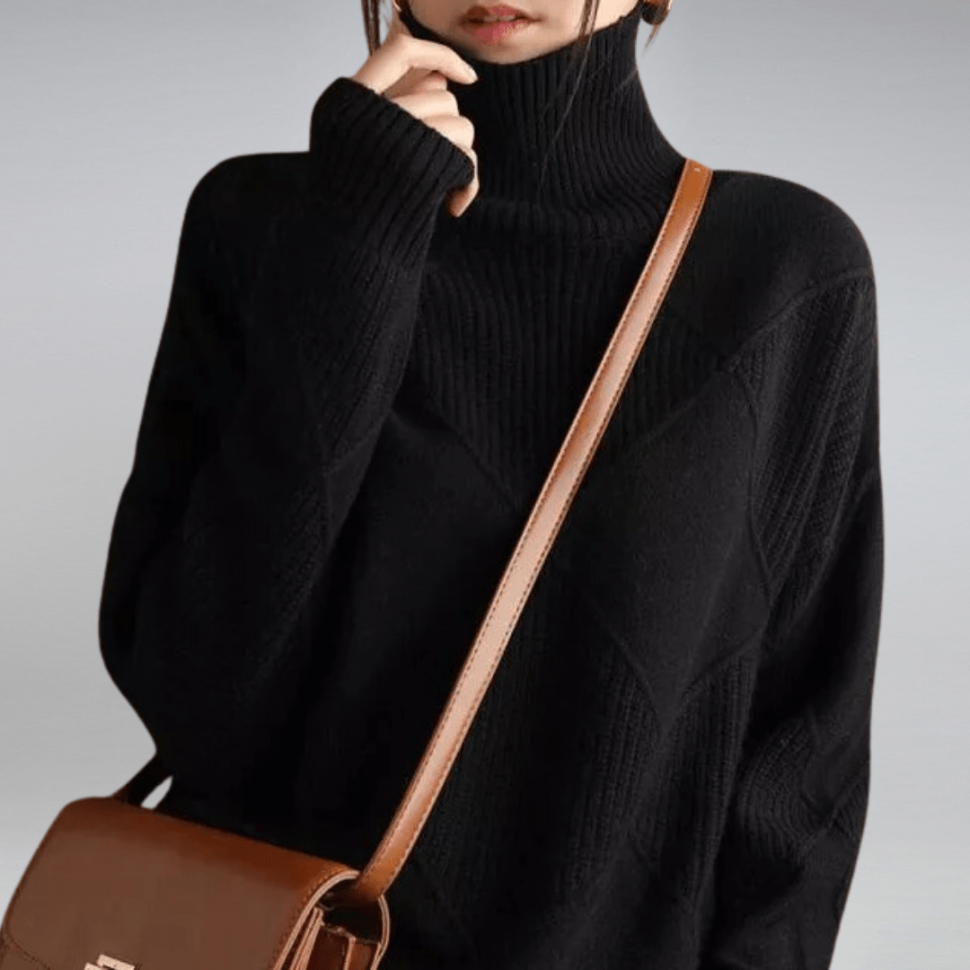 ERELLA- SOFT TURTLE NECK SWEATER
