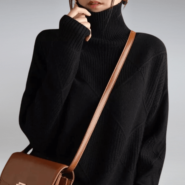 ERELLA- SOFT TURTLE NECK SWEATER