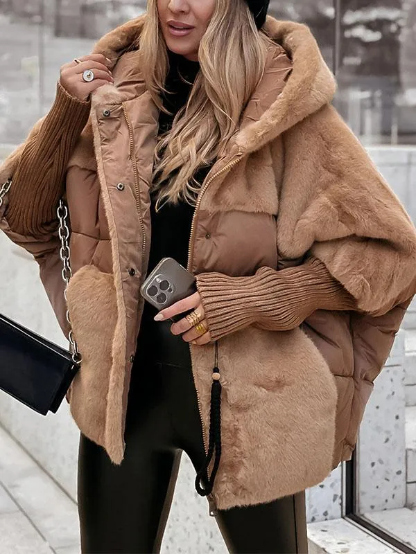 CAMILA - LINED PUFFER JACKET WITH WARM HOOD